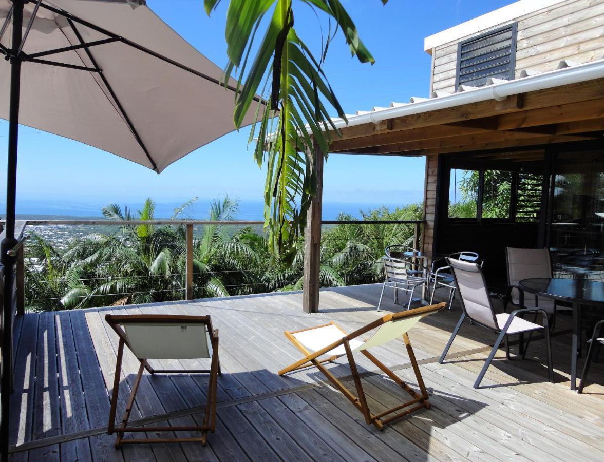 Lounge Des Hauts, 3 Maisons A L'Etang-Sale Avec Vue Sur L'Ocean Indien Et La Foret Luaran gambar