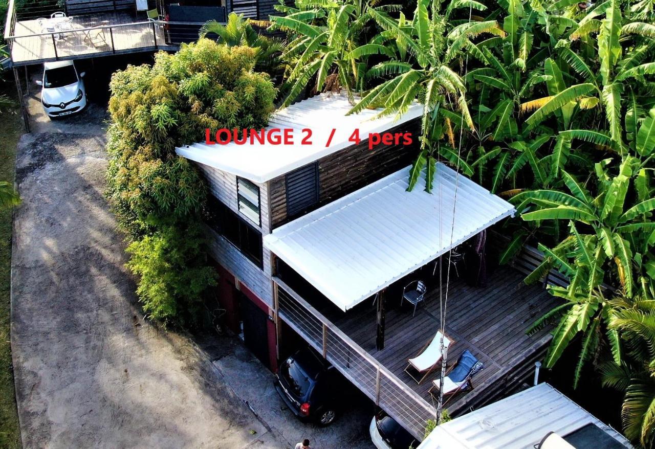Lounge Des Hauts, 3 Maisons A L'Etang-Sale Avec Vue Sur L'Ocean Indien Et La Foret Luaran gambar